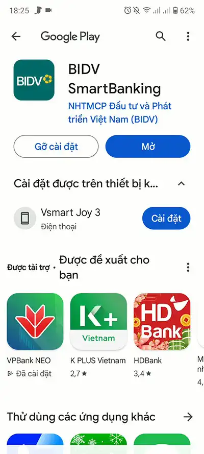 mở tài khoản số đẹp bidv online